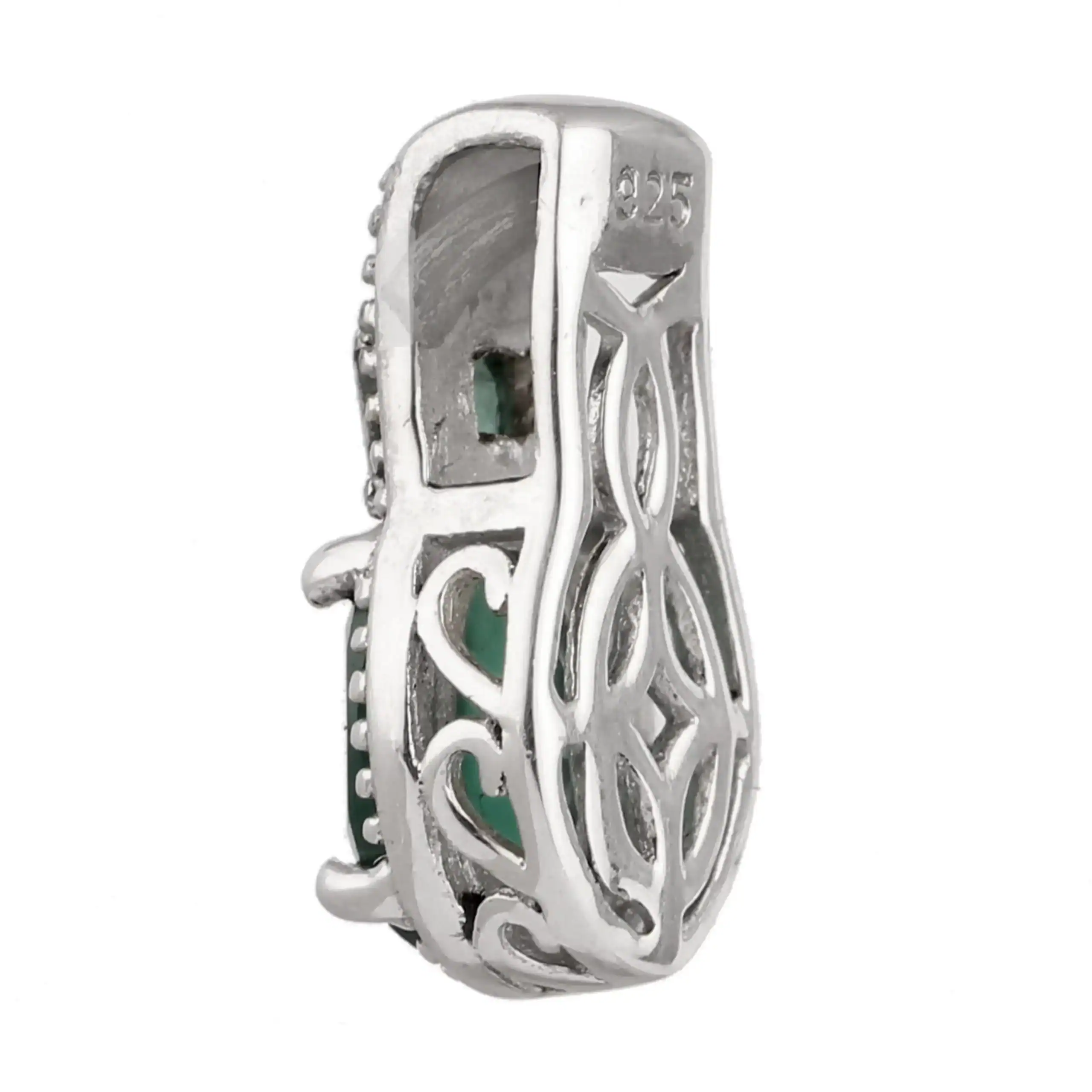Green Onyx 925 Silver Pendant