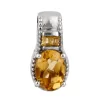 KSP-001D Citrine Silver Pendant