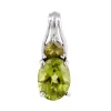 KSP-002B Peridot 925 Silver Pendant