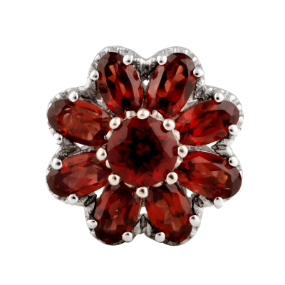 Garnet 925 Silver Pendant