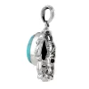 KSP-1318C-1 Turquoise 925 Silver Pendant