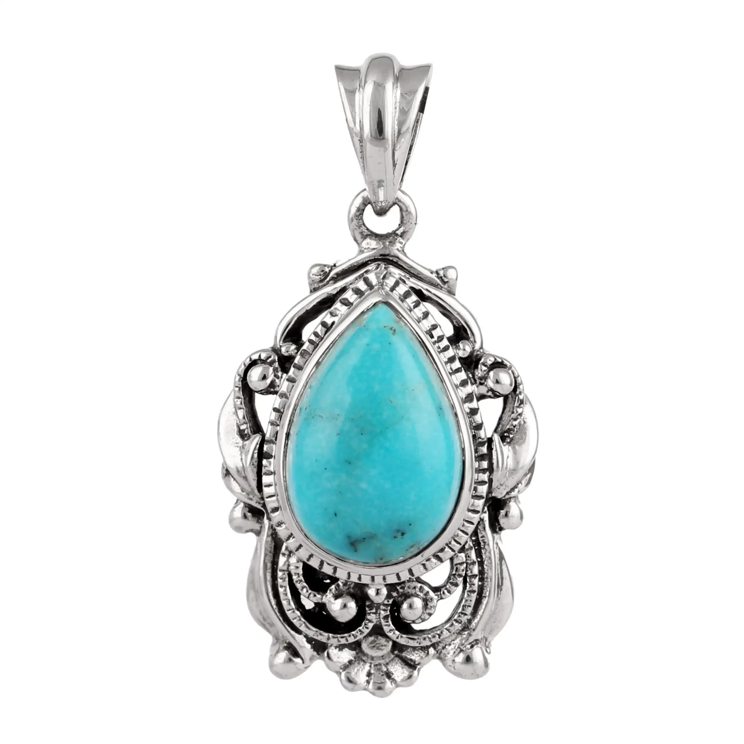 Turquoise 925 Silver Pendant