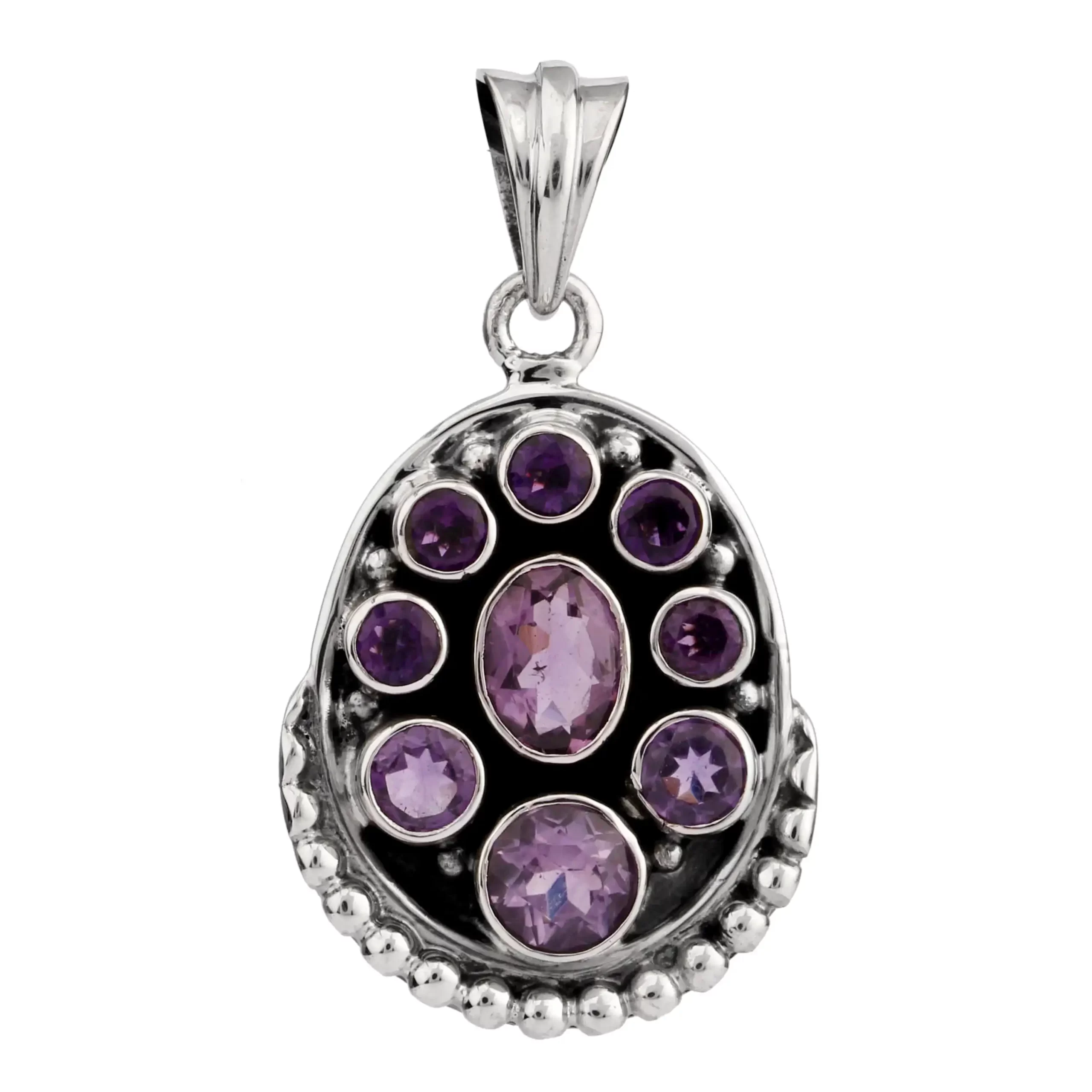 Amethyst 925 Silver Pendant