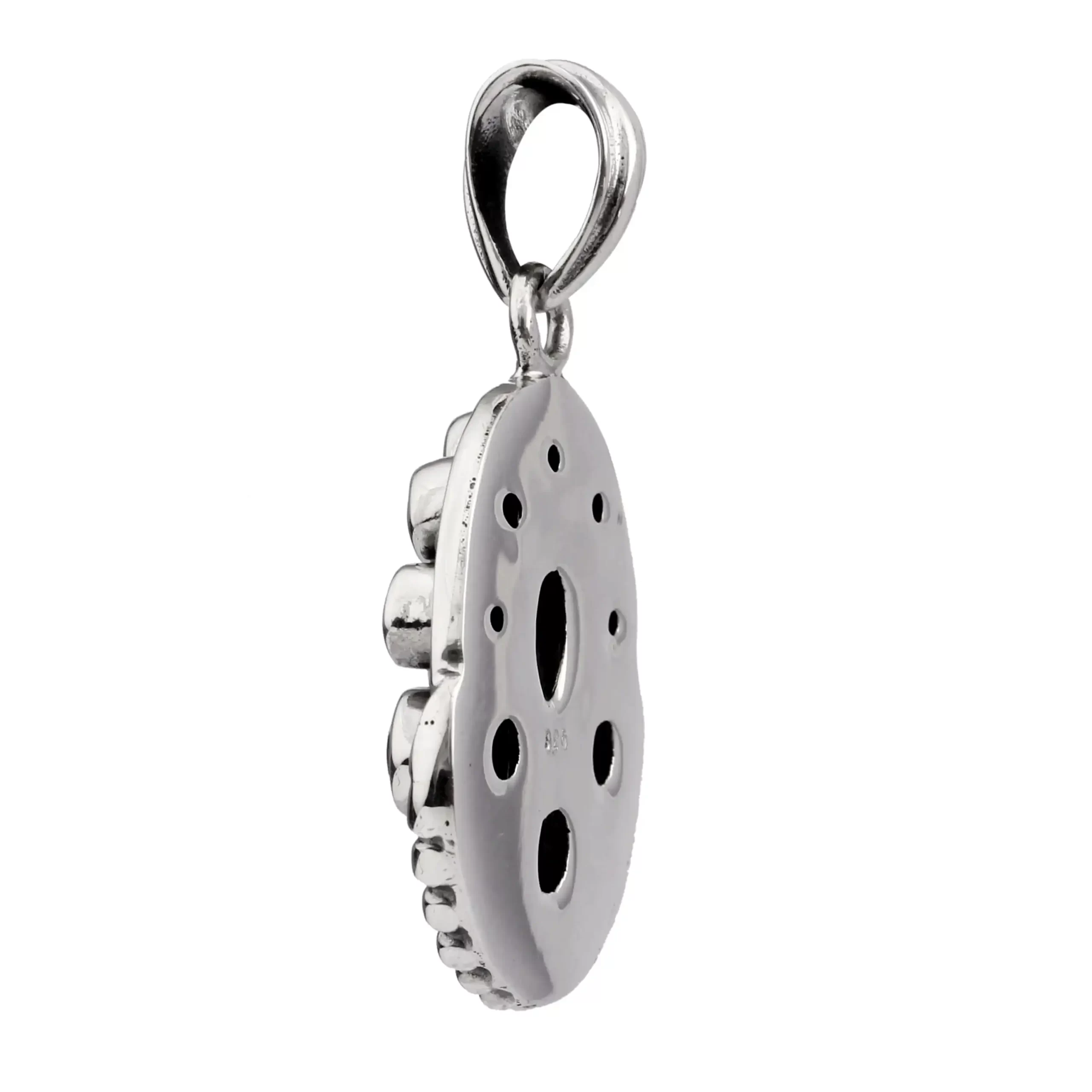 KSP-1531C-1 Peridot 925 Silver Pendant