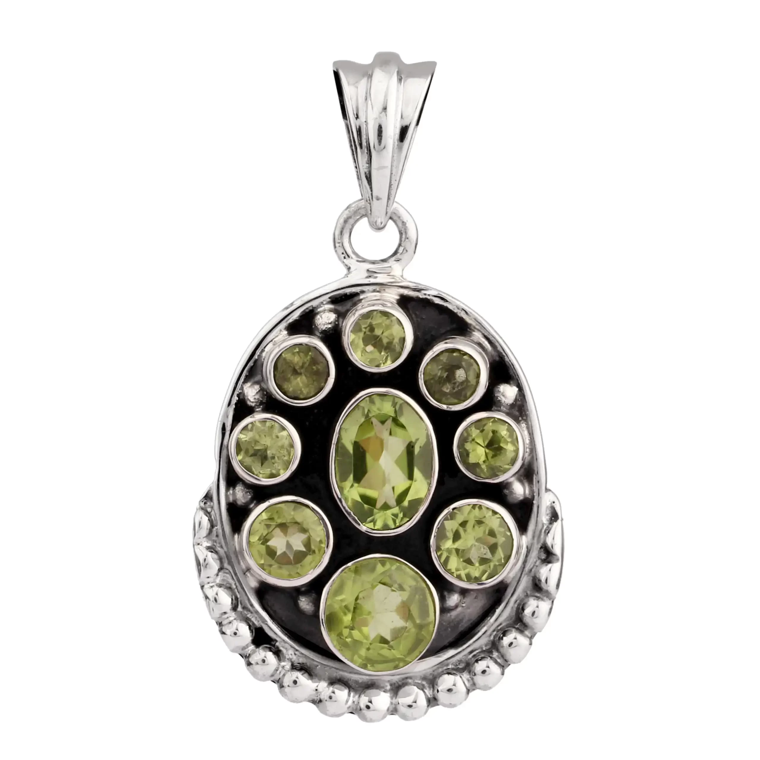Peridot 925 Silver Pendant