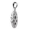 Multi Gem Silver Pendant