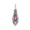 KSP-549 Amethyst 925 Silver Pendant