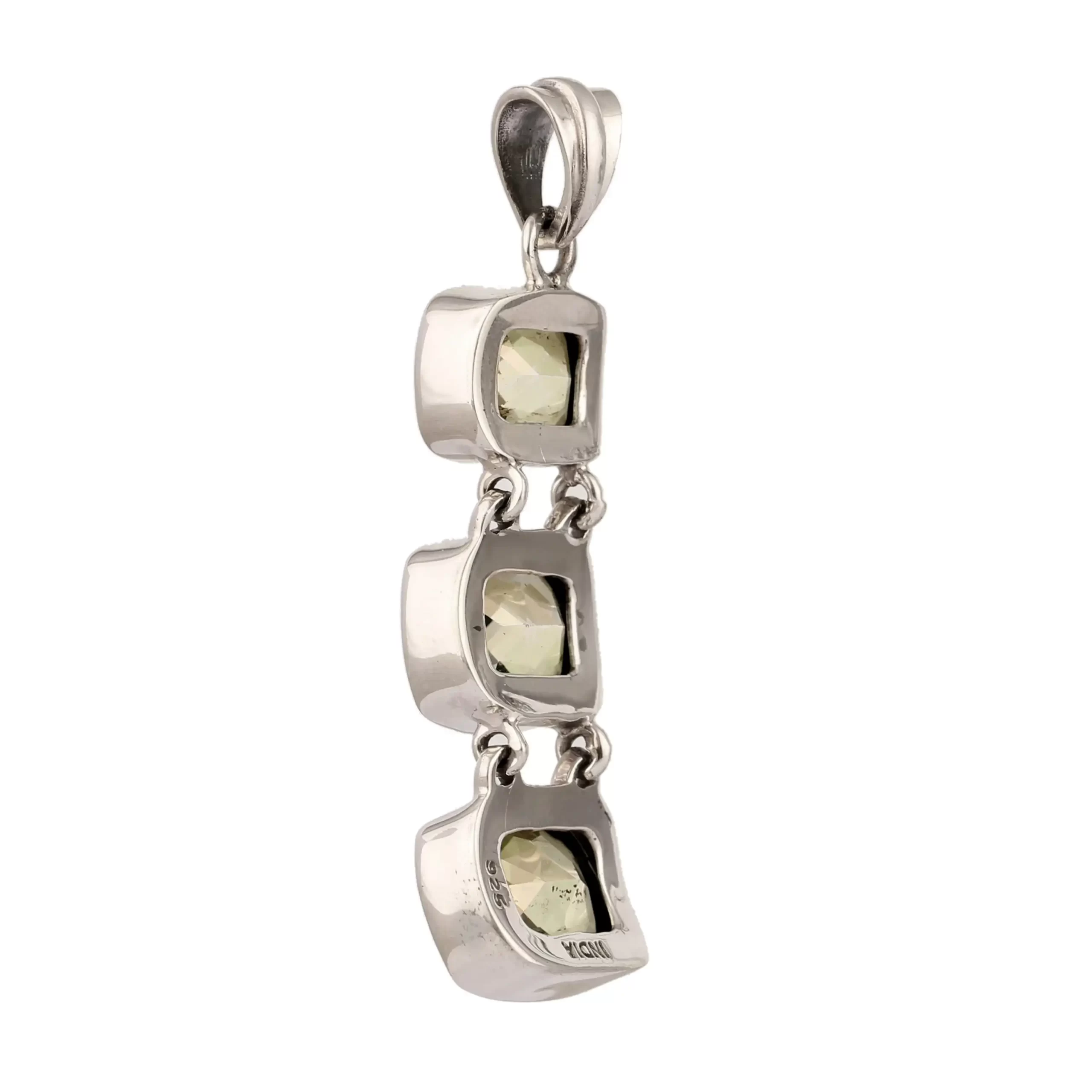 KSP-762-1 Lemon Quartz Silver Pendant