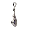 KSP-847-1 Multi Gem Silver Pendant