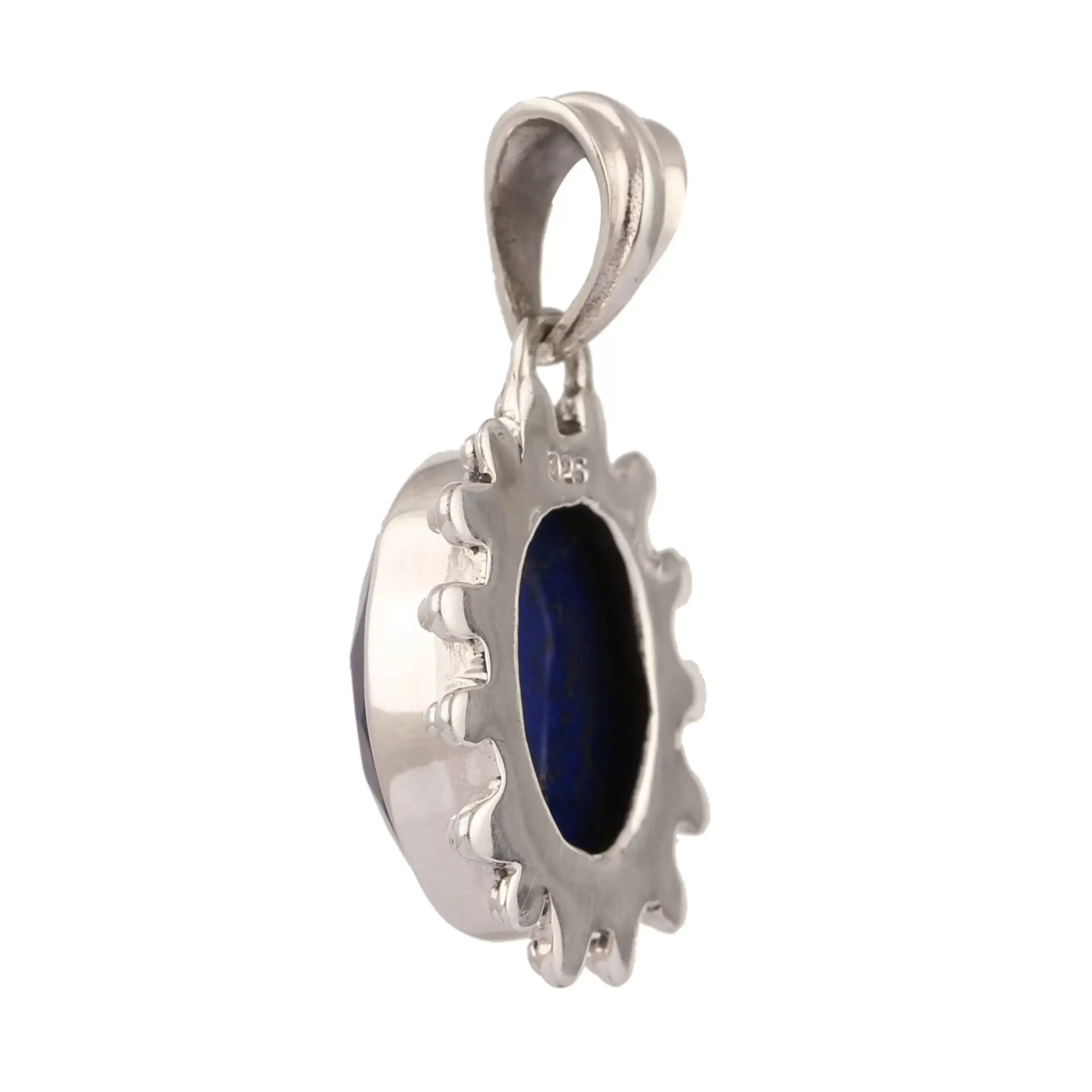 KSP-869-1 Lapis Lazuli Silver Pendant