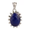 KSP-869 Lapis Lazuli Silver Pendant