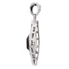 KSP-892C-1 Blue Quartz Silver Pendant