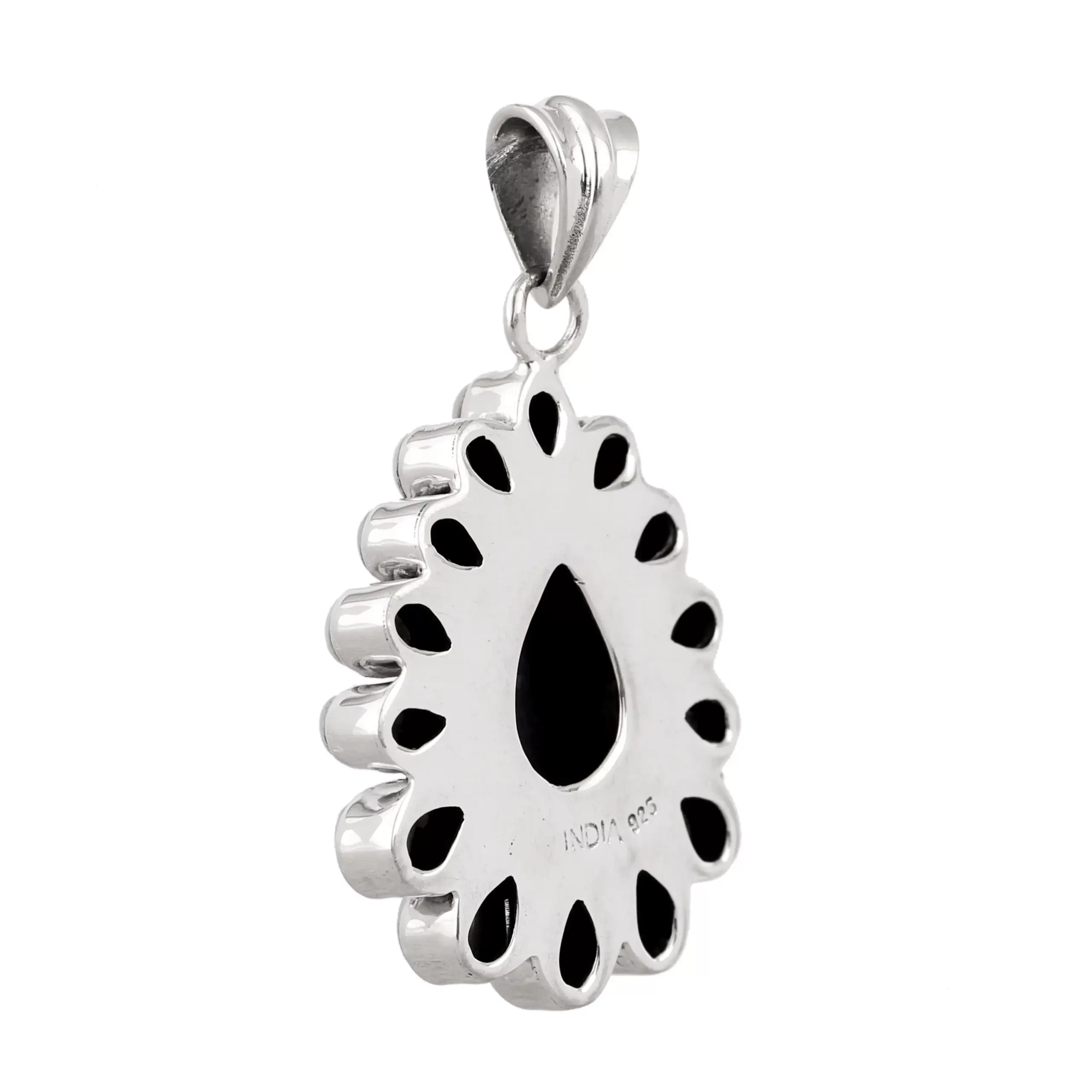 KSP-96D-1 Lapis Pearl 925 Silver Pendant